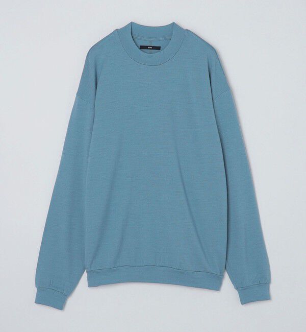 SHIPS「SHIPS: 〈抗菌消臭〉 ミルドウール ジャージー モックネック 長袖 ニットソー」|Tシャツ・カットソー|