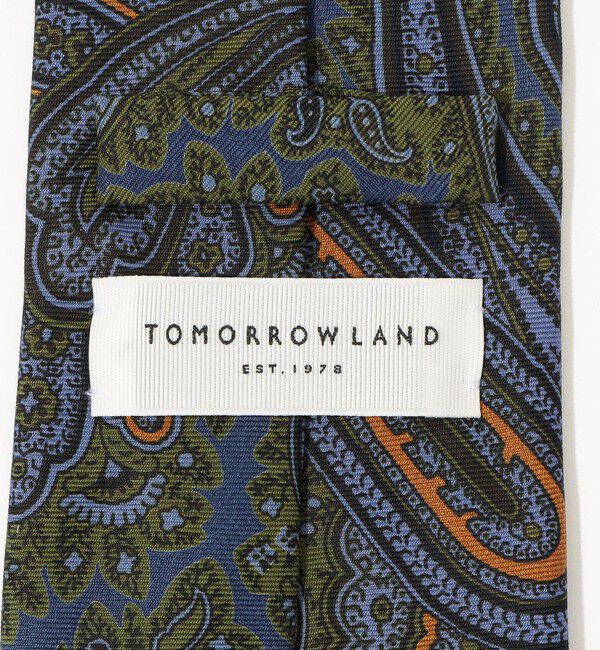 TOMORROWLAND GOODS「TOMORROWLAND シルク ペイズリーネクタイ」|ネクタイ・蝶ネクタイ|