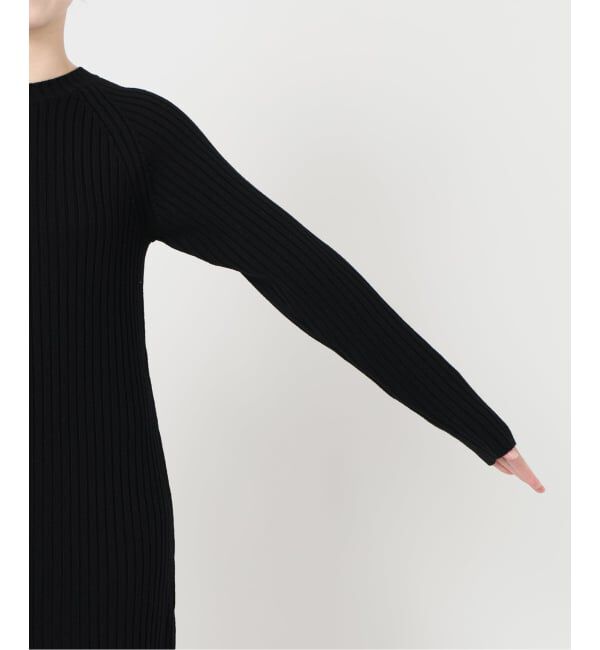 IENA「ワイドリブワンピース」|ワンピース|