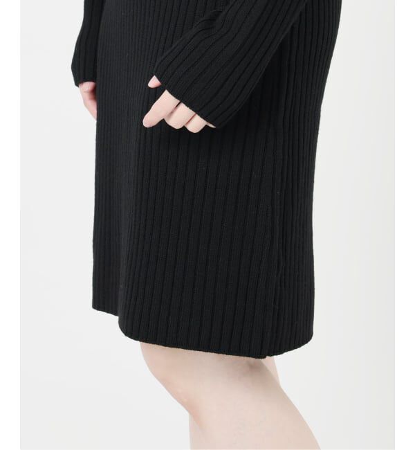 IENA「ワイドリブワンピース」|ワンピース|