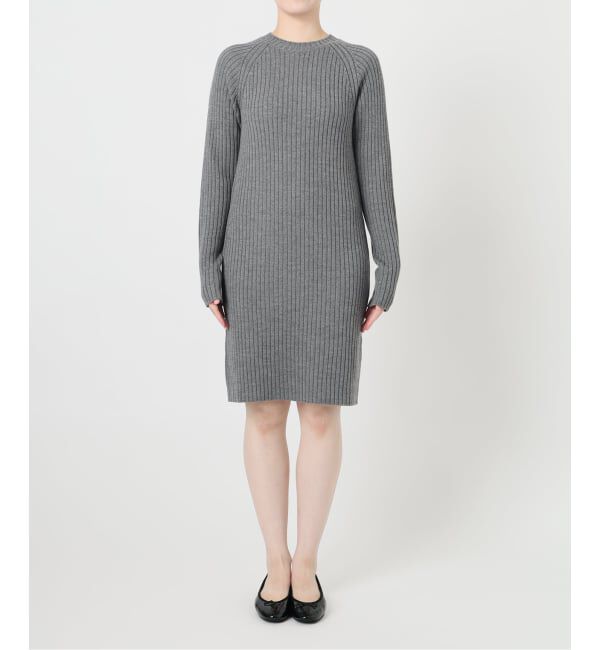 IENA「ワイドリブワンピース」|ワンピース|