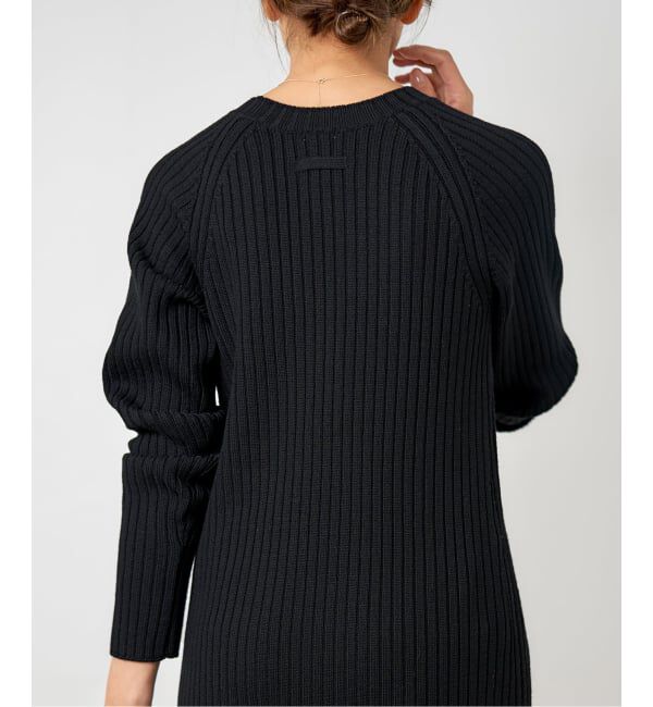 IENA「ワイドリブワンピース」|ワンピース|