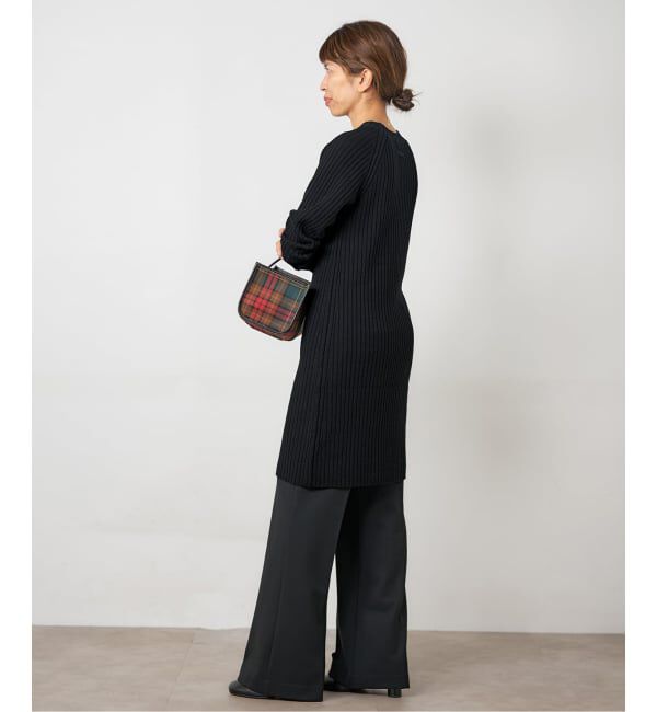 IENA「ワイドリブワンピース」|ワンピース|