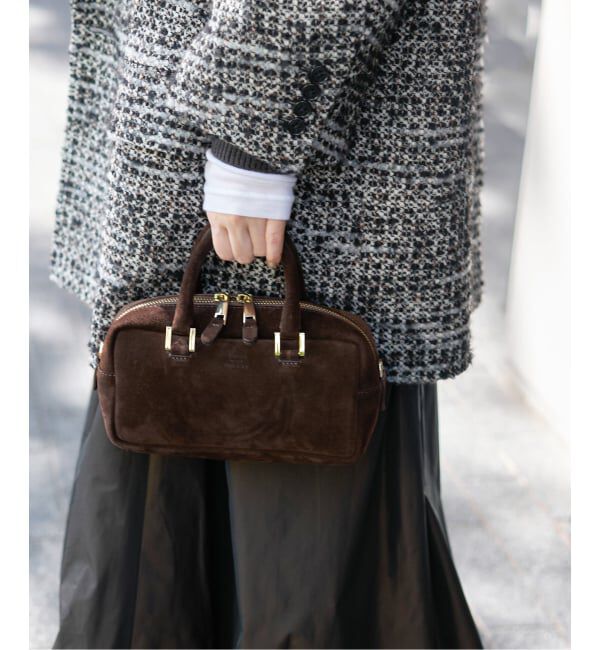 IENA「《WEB限定/追加》Manuel MILANO/マニュエルミラノ BOSTON MINI バッグ 6307」|ボストンバッグ|