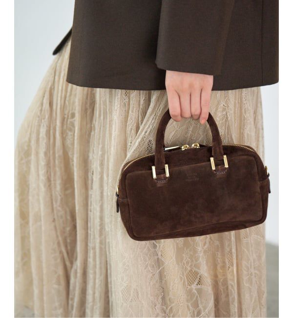 IENA「《WEB限定/追加》Manuel MILANO/マニュエルミラノ BOSTON MINI バッグ 6307」|ボストンバッグ|