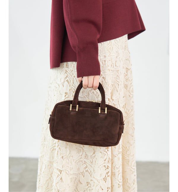 IENA「《WEB限定/追加》Manuel MILANO/マニュエルミラノ BOSTON MINI バッグ 6307」|ボストンバッグ|