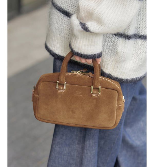 IENA「《WEB限定/追加》Manuel MILANO/マニュエルミラノ BOSTON MINI バッグ 6307」|ボストンバッグ|