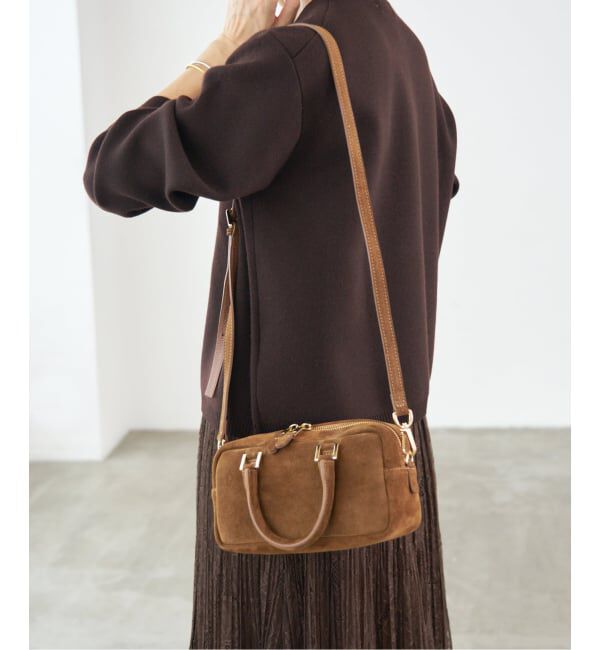 IENA「《WEB限定/追加》Manuel MILANO/マニュエルミラノ BOSTON MINI バッグ 6307」|ボストンバッグ|