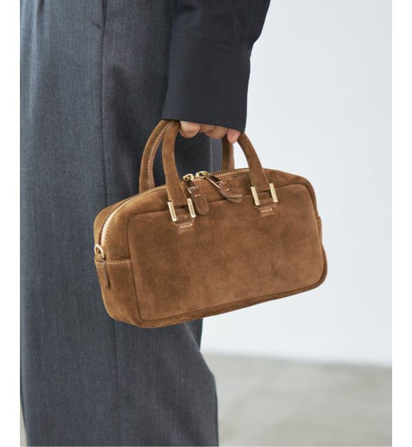 IENA「《WEB限定/追加》Manuel MILANO/マニュエルミラノ BOSTON MINI バッグ 6307」|ボストンバッグ|