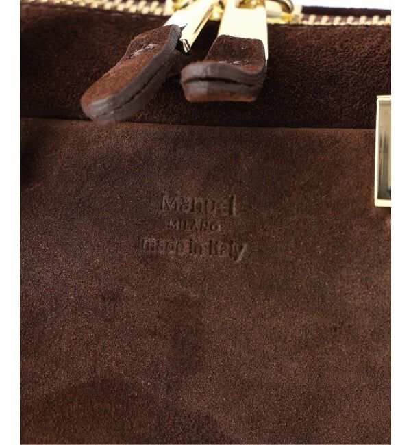 IENA「《WEB限定/追加》Manuel MILANO/マニュエルミラノ BOSTON MINI バッグ 6307」|ボストンバッグ|