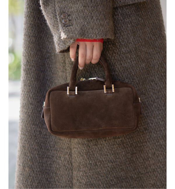 IENA「《WEB限定/追加》Manuel MILANO/マニュエルミラノ BOSTON MINI バッグ 6307」|ボストンバッグ|