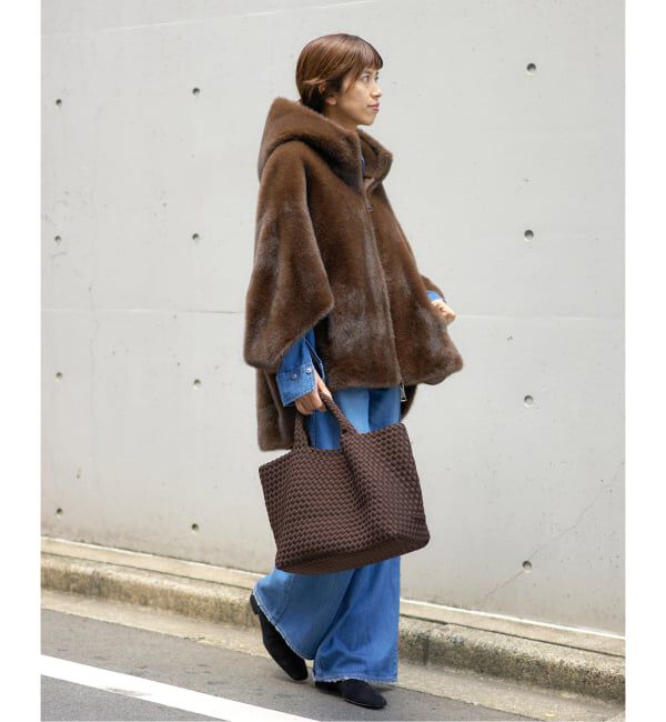 IENA「《追加2》NAGHEDI/ナゲディ St Barths Medium tote トートバッグ SN03013LD」|トートバッグ|