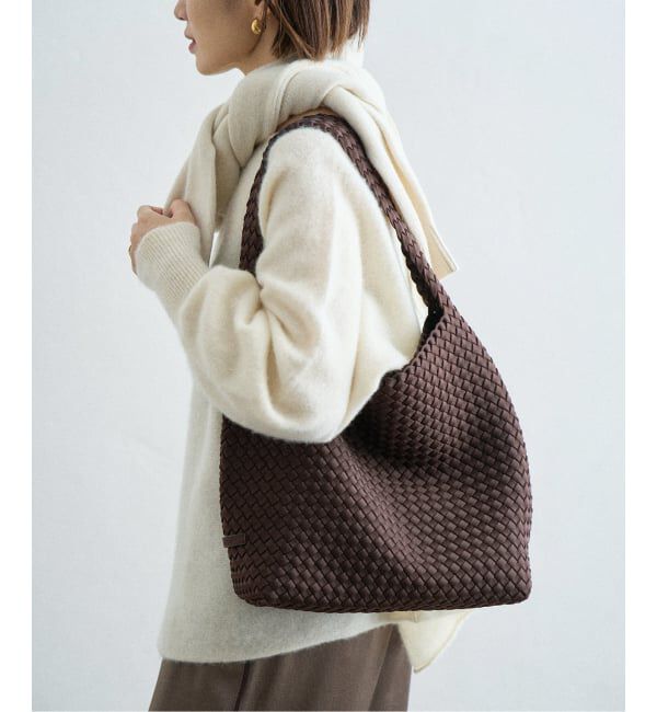 IENA「《追加2》NAGHEDI/ナゲディ Nomad Medium Hobo トートバッグ SN04023LD」|トートバッグ|ブラウン