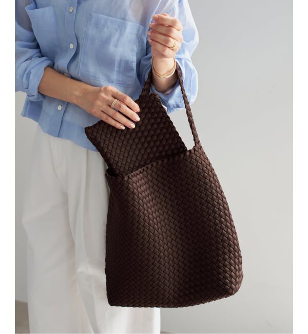 IENA「《追加2》NAGHEDI/ナゲディ Nomad Medium Hobo トートバッグ SN04023LD」|トートバッグ|