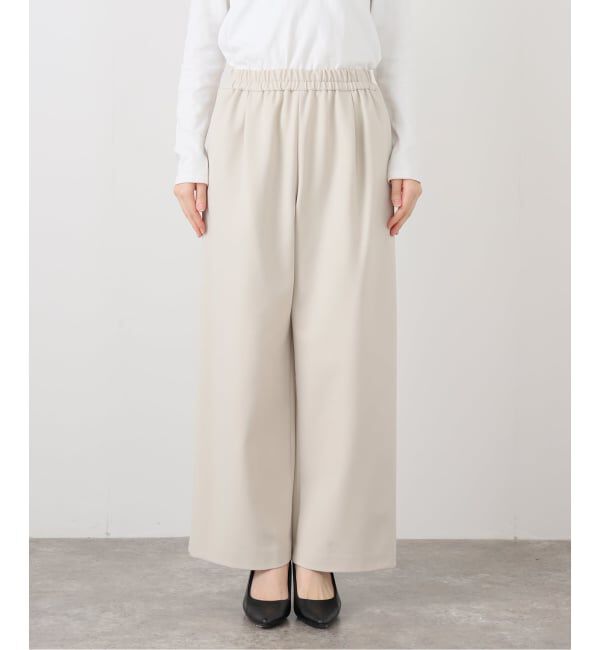 IENA「ウォッシャブル 2WAYストレッチイージーパンツ」|その他|