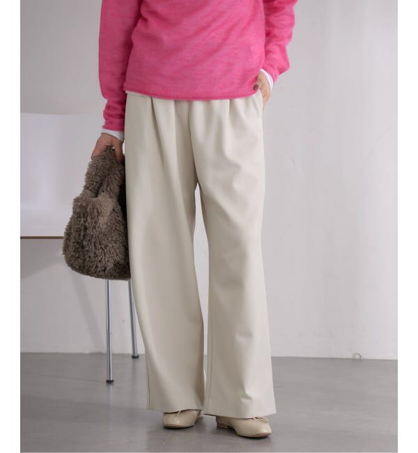 IENA「ウォッシャブル 2WAYストレッチイージーパンツ」|その他|ナチュラル