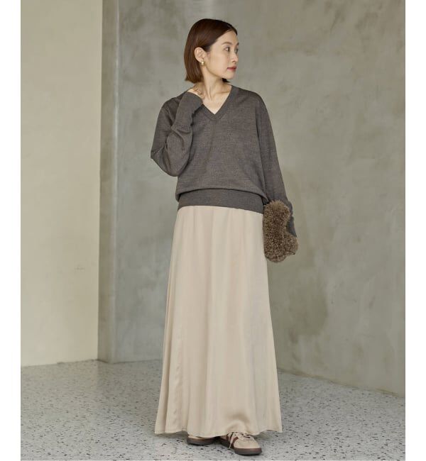 IENA「キュプラフィブリルフレアスカート」|スカート|
