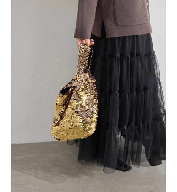 IENA「MALUS/マリュス Sequins mini bag バッグ MSG-021」|その他|