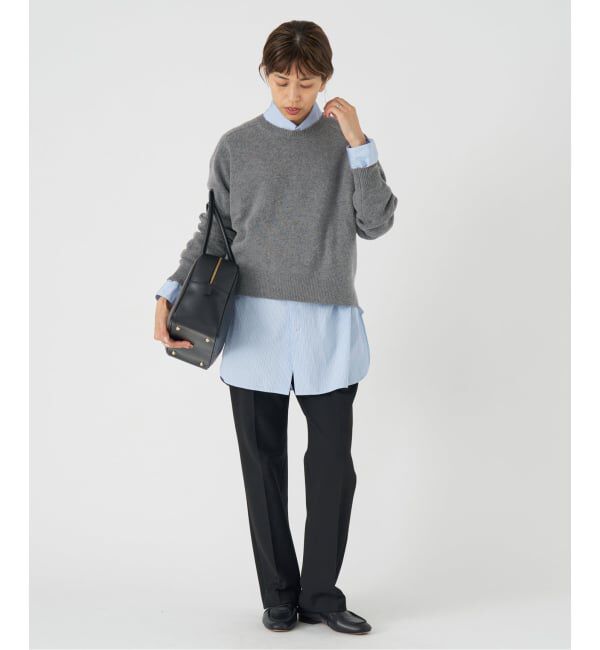 IENA「《追加》SUPER180クルーネックプルオーバー」|ニット・セーター|
