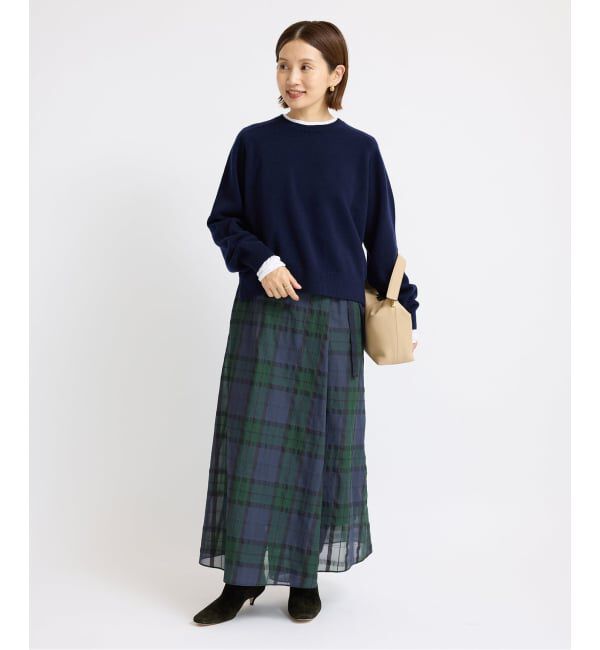 IENA「《追加》SUPER180クルーネックプルオーバー」|ニット・セーター|