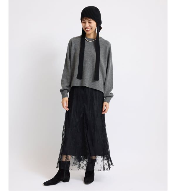 IENA「《追加》SUPER180クルーネックプルオーバー」|ニット・セーター|