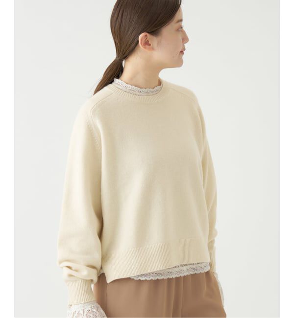 IENA「《追加》SUPER180クルーネックプルオーバー」|ニット・セーター|