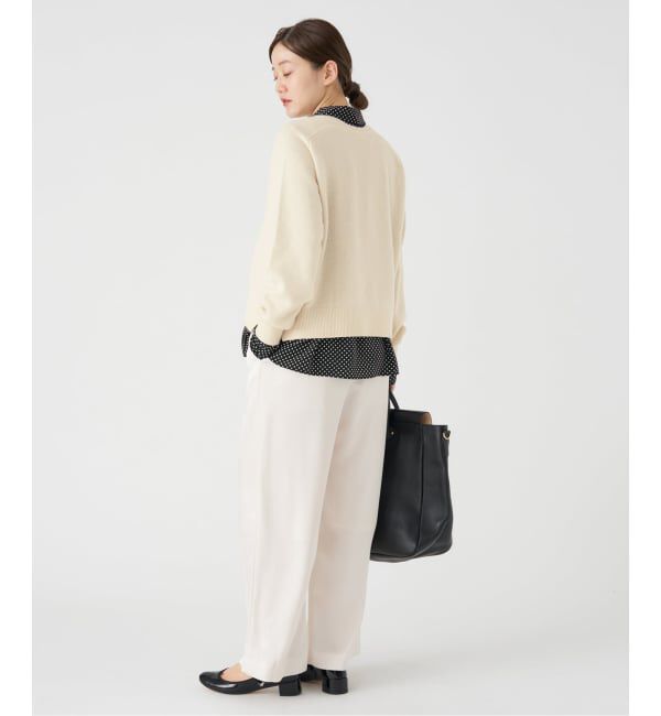 IENA「《追加》SUPER180クルーネックプルオーバー」|ニット・セーター|