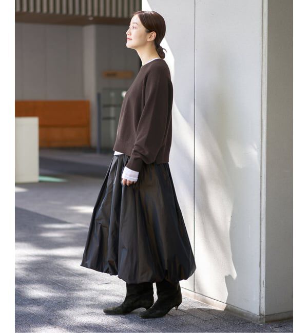 IENA「《追加》SUPER180クルーネックプルオーバー」|ニット・セーター|