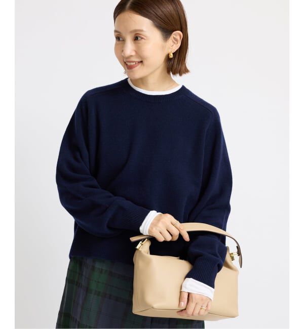 IENA「《追加》SUPER180クルーネックプルオーバー」|ニット・セーター|