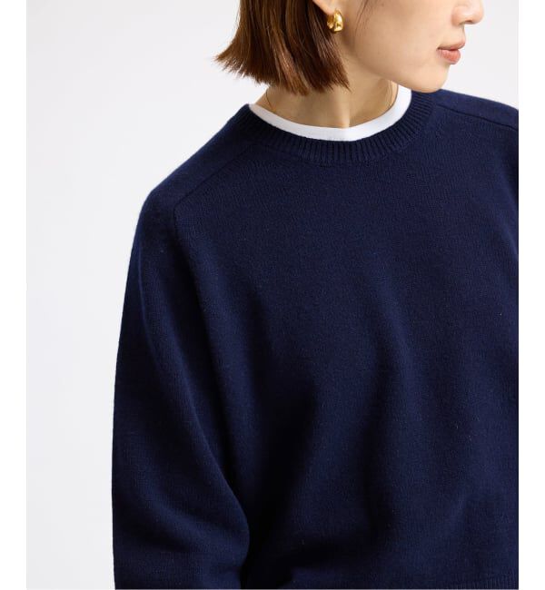 IENA「《追加》SUPER180クルーネックプルオーバー」|ニット・セーター|