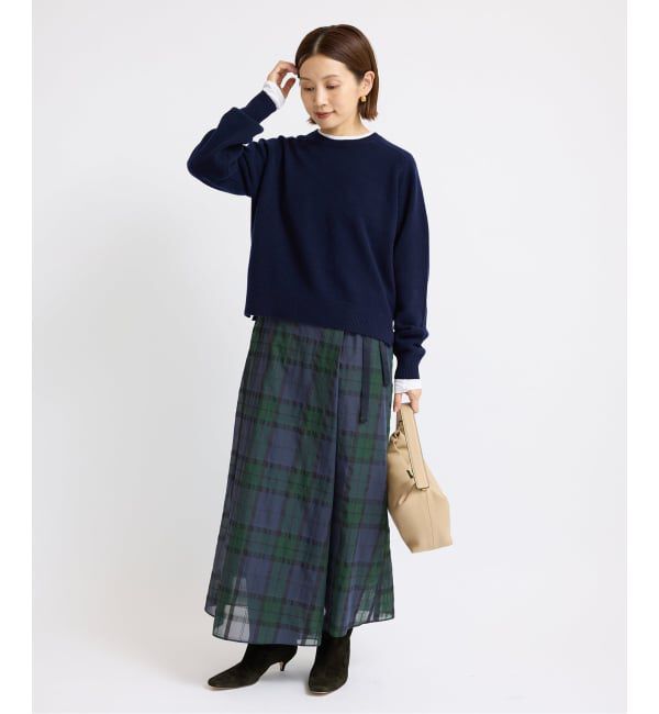 IENA「《追加》SUPER180クルーネックプルオーバー」|ニット・セーター|