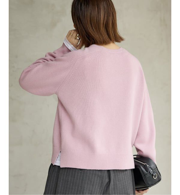 IENA「《追加》SUPER180クルーネックプルオーバー」|ニット・セーター|