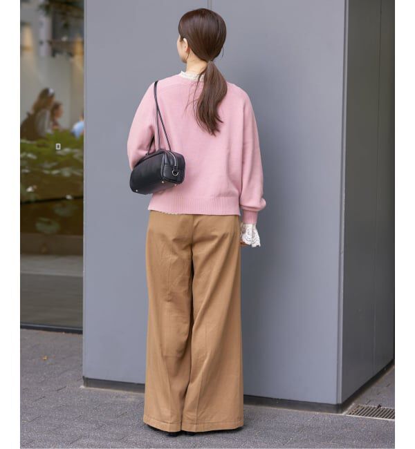 IENA「《追加》SUPER180クルーネックプルオーバー」|ニット・セーター|