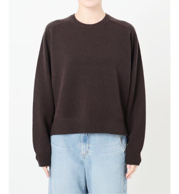 IENA「《追加》SUPER180クルーネックプルオーバー」|ニット・セーター|