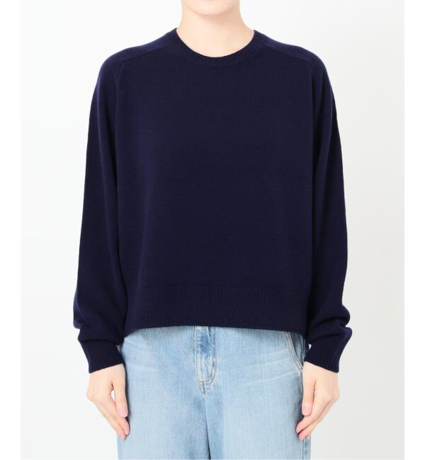 IENA「《追加》SUPER180クルーネックプルオーバー」|ニット・セーター|