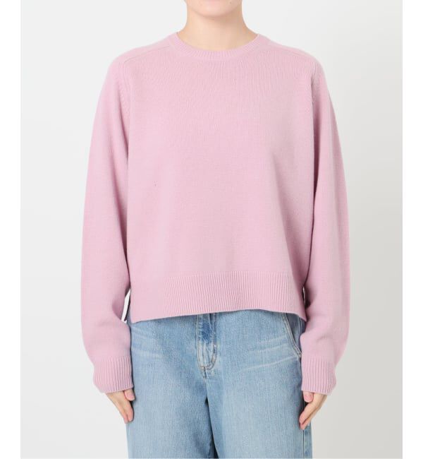 IENA「《追加》SUPER180クルーネックプルオーバー」|ニット・セーター|