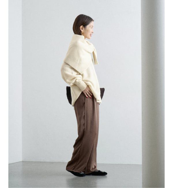 IENA「ピュア カシミヤ ドルマンプルオーバー」|ニット・セーター|