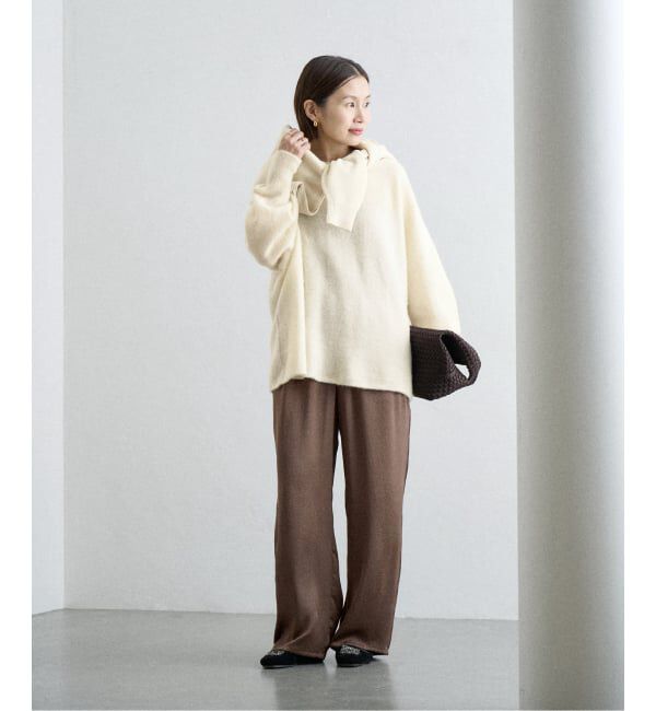 IENA「ピュア カシミヤ ドルマンプルオーバー」|ニット・セーター|