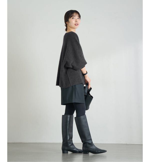 IENA「ピュア カシミヤ ドルマンプルオーバー」|ニット・セーター|