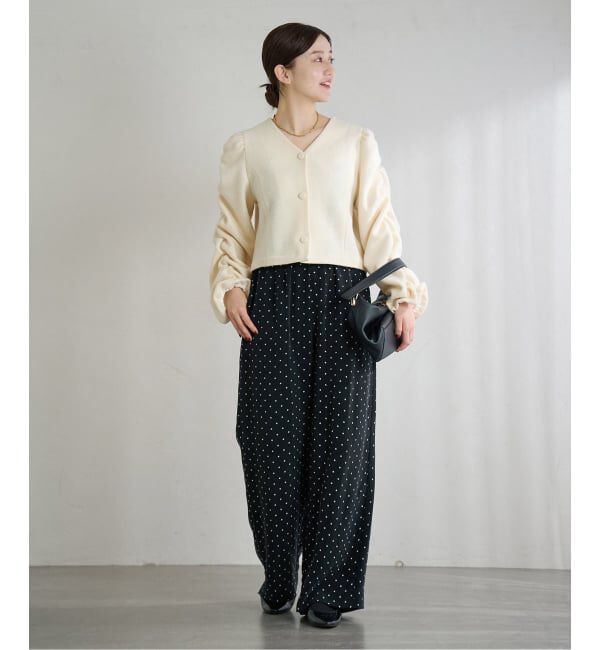 IENA「IPEKERフィブリルドットプリントパンツ」|その他|