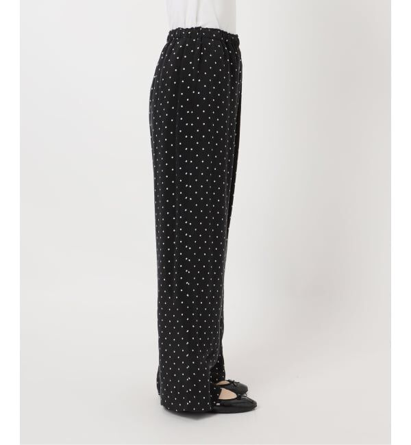 IENA「IPEKERフィブリルドットプリントパンツ」|その他|