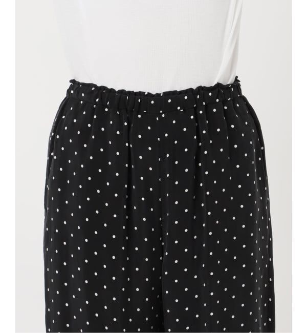 IENA「IPEKERフィブリルドットプリントパンツ」|その他|