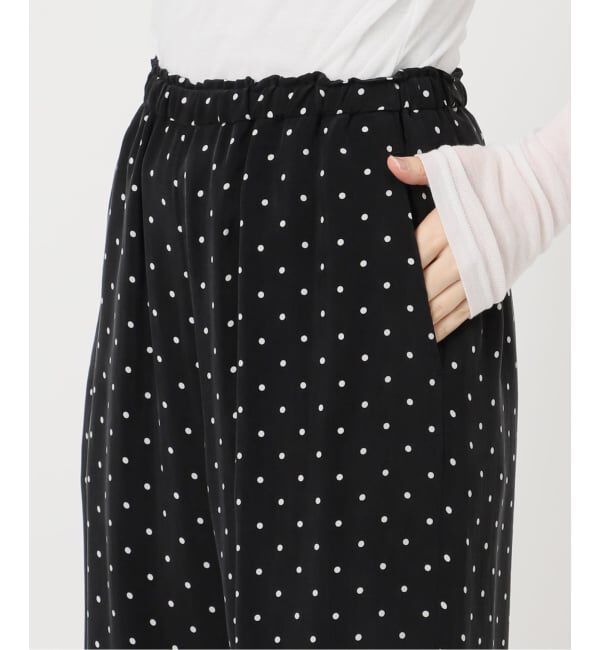 IENA「IPEKERフィブリルドットプリントパンツ」|その他|