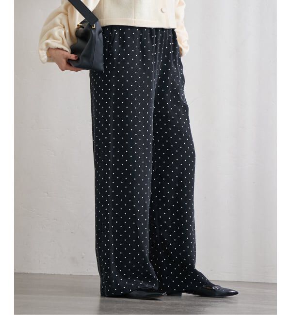 IENA「IPEKERフィブリルドットプリントパンツ」|その他|