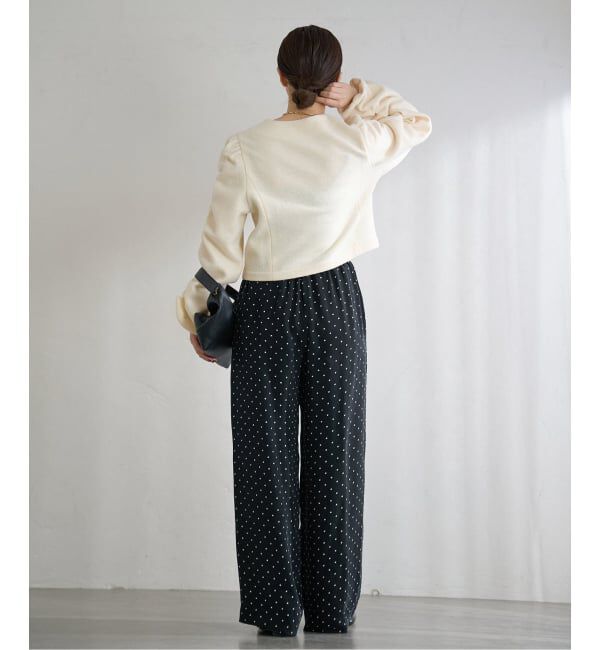 IENA「IPEKERフィブリルドットプリントパンツ」|その他|