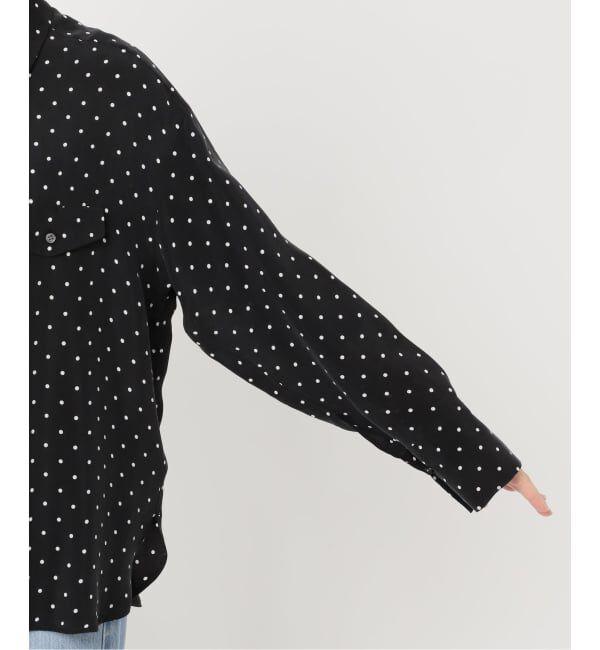IENA「IPEKERフィブリルドットプリントシャツ」|シャツ・ブラウス|
