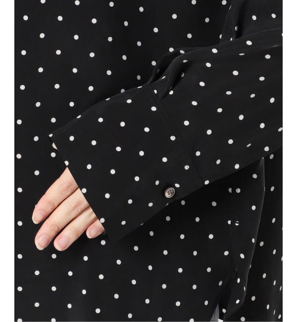 IENA「IPEKERフィブリルドットプリントシャツ」|シャツ・ブラウス|