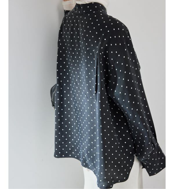 IENA「IPEKERフィブリルドットプリントシャツ」|シャツ・ブラウス|