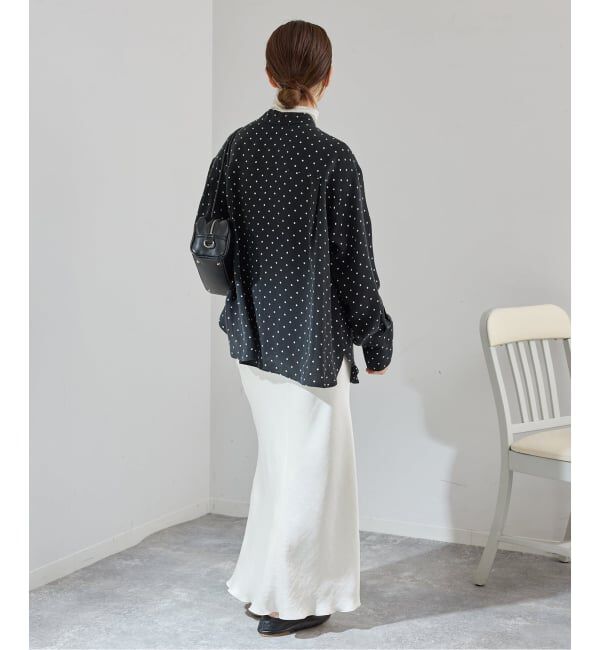 IENA「IPEKERフィブリルドットプリントシャツ」|シャツ・ブラウス|