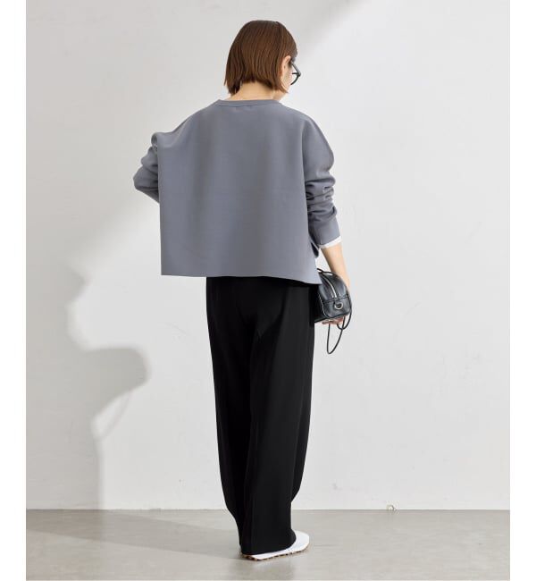 IENA「ウォッシャブル ジョーゼットスラックス」|スラックス|